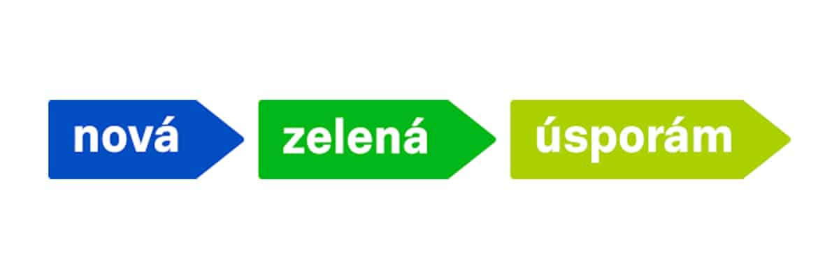 logo nová zelená úsporám